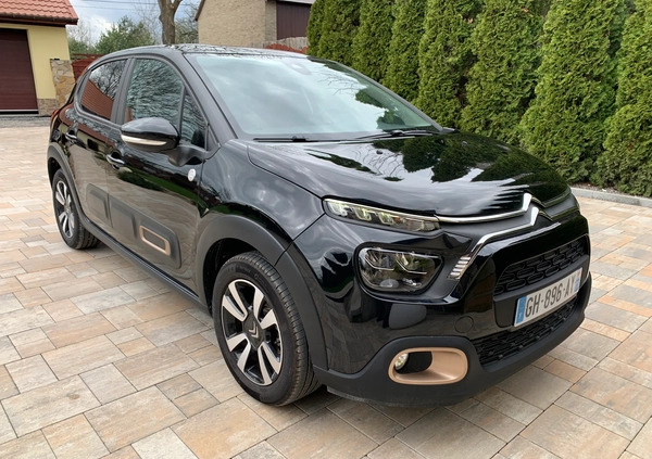 Citroen C3 cena 52900 przebieg: 8100, rok produkcji 2022 z Inowrocław małe 172